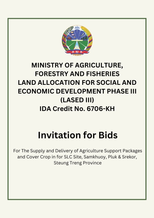 Invitation for Bids​